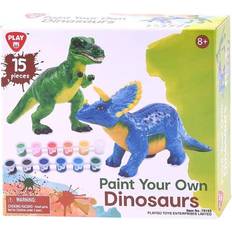 Play Spielzeuge Play Paint your own Dinos 15pcs. Fjernlager, 5-6 dages levering