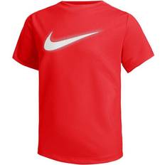 Rot Oberteile Nike Dri-Fit Multi Junior vêtement running homme
