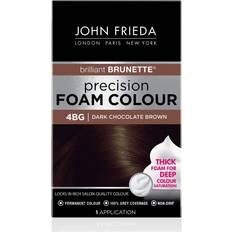 John Frieda Hair Dyes & Color Treatments John Frieda Brilliant Brunette Precision Foam Color, Hair Color Foam - 4Bg Dark Chocolate