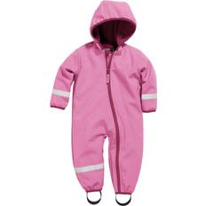 Soft Shell Overalls Children's Clothing Playshoes kinder softshell-overall pink