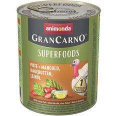 animonda GranCarno grancarno adult superfood pute & mangold 800g 10,40€/kg