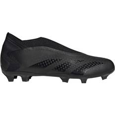 Slip-on Fußballschuhe adidas Predator Accuracy.3 Laceless Firm Ground - Core Black/Cloud White