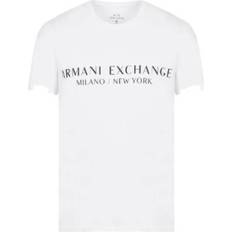 Armani Exchange T-shirts Armani Exchange Milano New York Regular Fit T-shirt - White