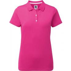 FootJoy Stretch Pique Solid Polo Shirt - Hot Pink