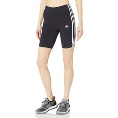 adidas Women's Essentials 3-Stripes Bike Shorts, Legend Ink/White