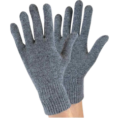 Damen - Grau Fäustlinge Sock Snob Knitted Magic Thermal Wool Gloves - Grey