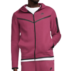 Nike Sweaters Nike Sportswear Tech Fleece Men's Full-Zip Hoodie - Rosewood/Black