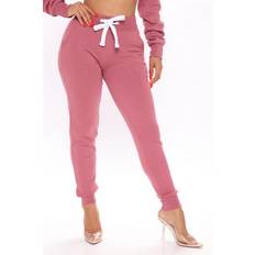 Fashion Nova Pants & Shorts Fashion Nova Relaxed Vibe Joggers - Pink