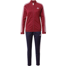 Damen - Rot Jumpsuits & Overalls adidas Essentials 3-Stripes Tracksuit - Burgundy