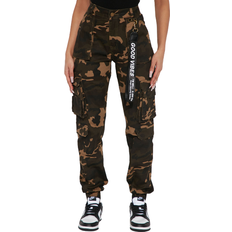 Fashion Nova Pants Fashion Nova Good Vibes Cargo Jogger - Camouflage