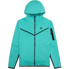 Tops Nike Sportswear Tech Fleece Full-Zip Hoodie Men - Teal/Black