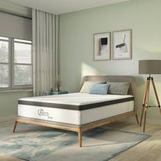 Gray Beds & Mattresses NapQueen Maxima Hybrid of Cooling Gel Full