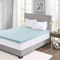Bed Linen Sleep Philosophy Gel Memory Foam Mattress Cover White (203.2x99.1)