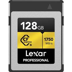 LEXAR 128 GB Minnekort & minnepenner LEXAR 128GB Professional 1750MB/Sec Type B Cfexpress Gold Series Memory Card