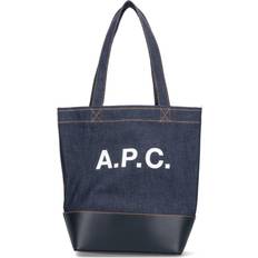 Men Totes & Shopping Bags A.P.C. 'Axelle' Tote Bag Blue U