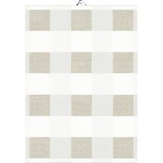 Ekelund Linneväveri Chess Kitchen Towel Beige, Natural (70x50cm)