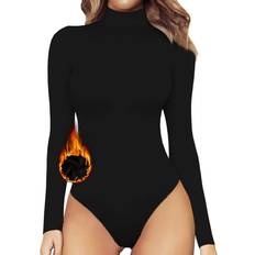 MANGOPOP Zip Up Bodysuit V Neck Collared Long Sleeve Body Suit Polo for  Women Ribbed Deep Sexy Going Out Bodysuit Shirts, A Long Sleeve Black,  X-Small : : Clothing, Shoes & Accessories