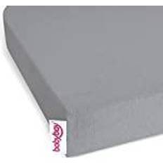Grau Textilien Babybay Jersey Spannbetttuch Deluxe passend Modelle Midi, Plus, 1er