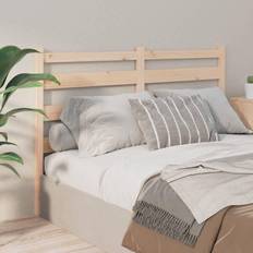 vidaXL brown, 166 Solid Wood Pine Bed Bed Headboard