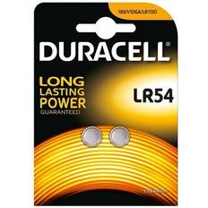 Duracell Akkus - Knopfzellenbatterien Batterien & Akkus Duracell LR54 Compatible 2-pack
