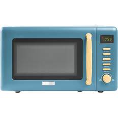 Blue Microwave Ovens Haden Dorchester 0.7 Compact Five Power Levels Blue