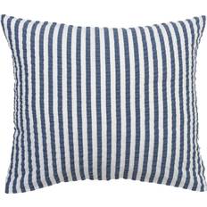 Juna Bæk & Lines Pillow Case White, Blue