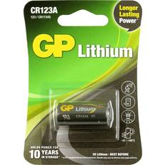 Batterier - Kamerabatterier Batterier & Ladere GP Batteries CR123A
