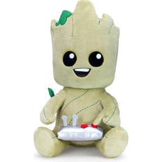 Soft Toys Kidrobot Marvel Guardians of The Galaxy Video Gamer Teen Groot HugMe Plush