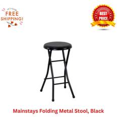 Mainstays Furniture Mainstays folding metal Seating Stool