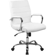 Gold Chairs Flash Furniture Whitney Mid-Back Modern Executive Office Chair