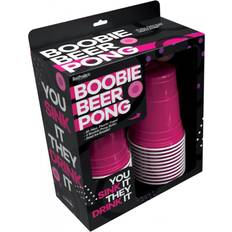 Drinking Games Hott Products Unlimited Boobie Beer Pong Pink