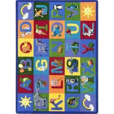 Learning Letter Sounds 7 8 x 10 9 area rug in color Multi