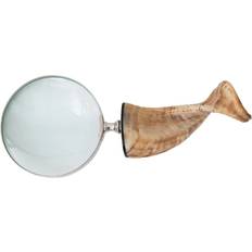 Steel Magnifying Glass with Horn Handle Hello Honey