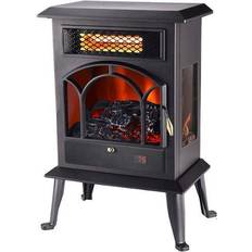 LifeSmart Electric Fireplaces LifeSmart 3 Sided Infrared Top Vent Stove Heater HT1289