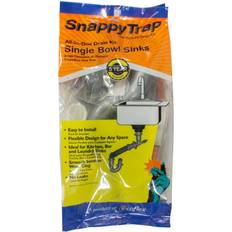 Traps Snappy Trap 1-1/2 in. D PVC Single Sink Drain Kit