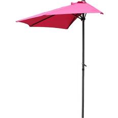 na St. Kitts 9-Foot Half Round Vented Umbrella