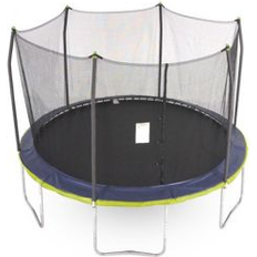 Skywalker Trampolines 13' Round Trampoline Combo with Spring Pad Blue/Yellow