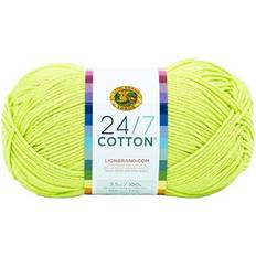 Lion Brand 24/7 Cotton Yarn-Lime