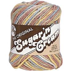 Lily Sugar N' Cream Yarn - 2 oz, 4-Ply, Stonewash