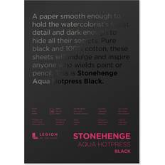 Stonehenge Aqua Hotpress Black Pad 140lb 10x14