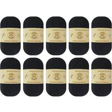 10-pack set "black" bamboo cotton yarn skeins by yonkey monkey