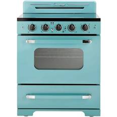 Griddle Ceramic Ranges Appliances UGP-30CR Classic Mist Turquoise, Blue