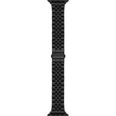 Michael Kors Smartwatch Strap Michael Kors Unisex Black Stainless Steel Band