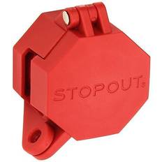 Signs STOPOUT Trailer Lock Air Lines