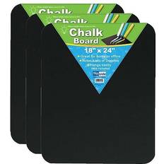 Flipside Products Chalk Board Black Pack of 3 FLP10204-3