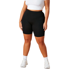 Fashion Nova Clothing Fashion Nova Natalee Biker Shorts - Black