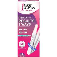 Pregnancy Tests Self Tests First Response Triple Check Pregnancy Test Kit