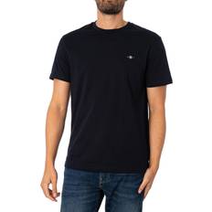 Gant Bekleidung Gant Men's Regular Shield T-shirt - Black