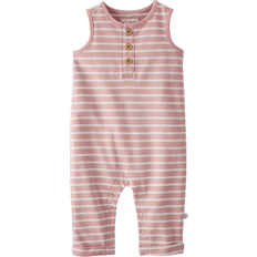 Carter's Baby Striped Organic Cotton Jumpsuit - Pink