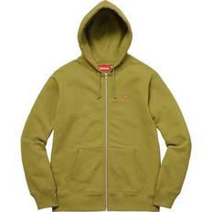 Zip up sweatshirt without hood Supreme Small Box Zip Up Sweatshirt - Moss Green